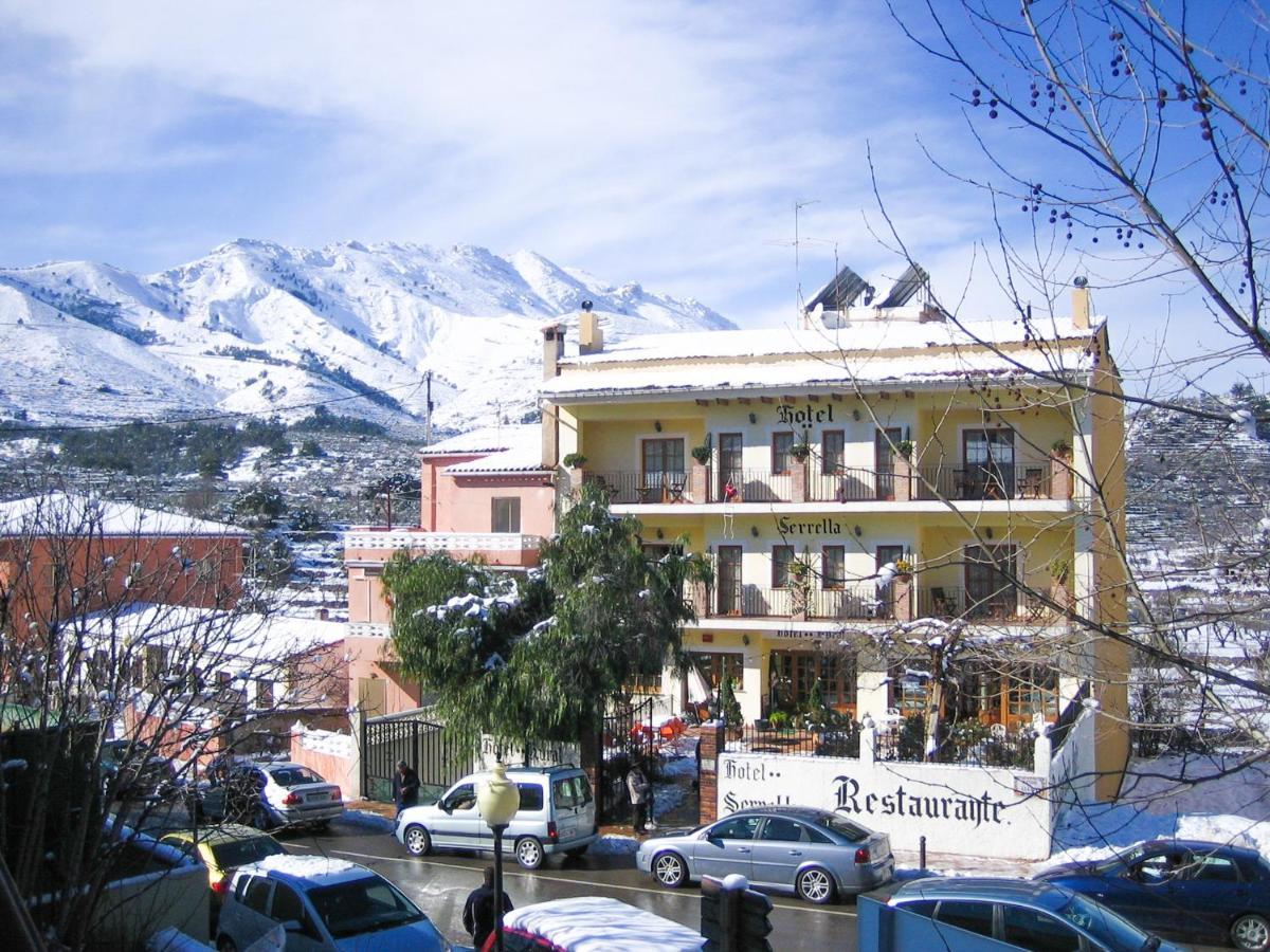 Hotel Rural Serrella Castell De Castells Exterior foto